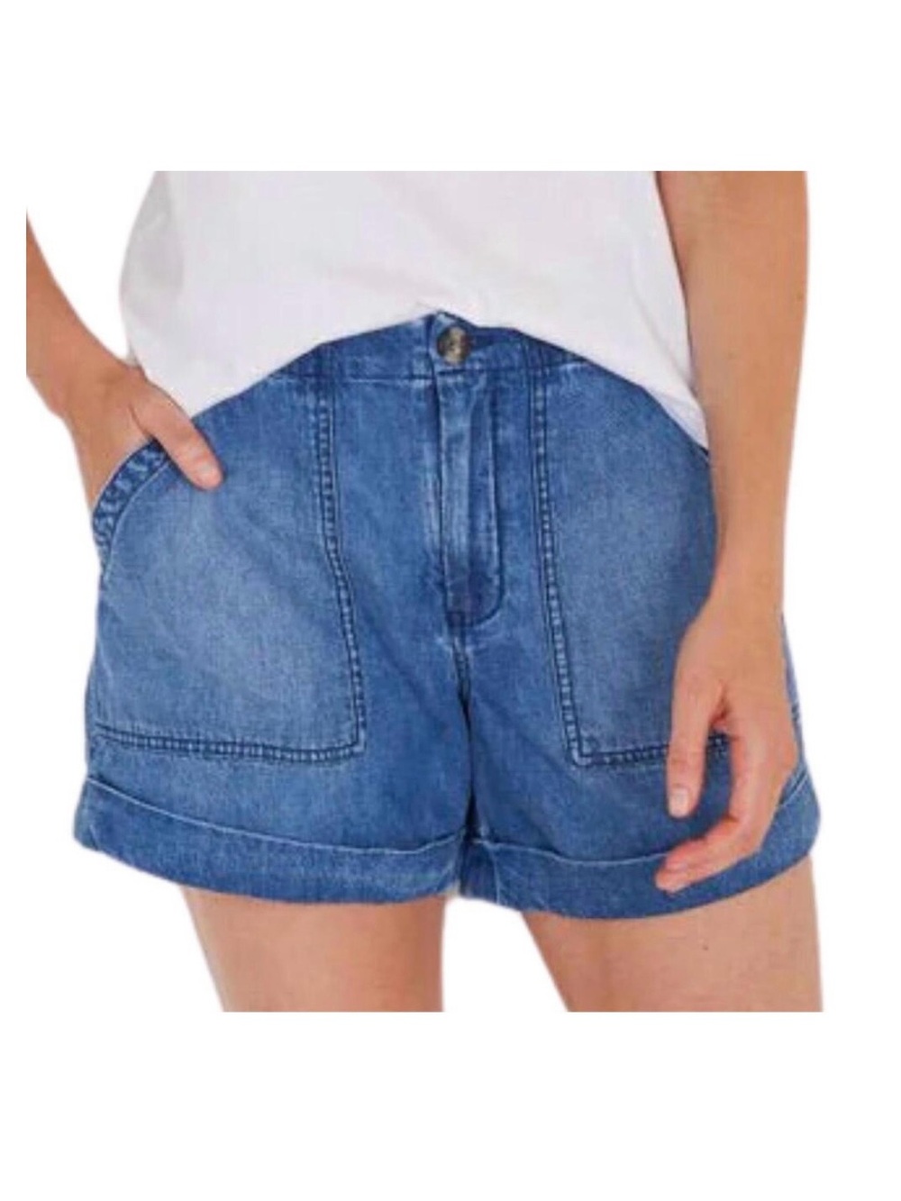 not monday palmer denim short
